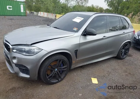 2016 BMW X5 M z USA, uszkodzony, nr VIN 5YMKT6C55G0R78151